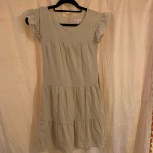 cute off white dress